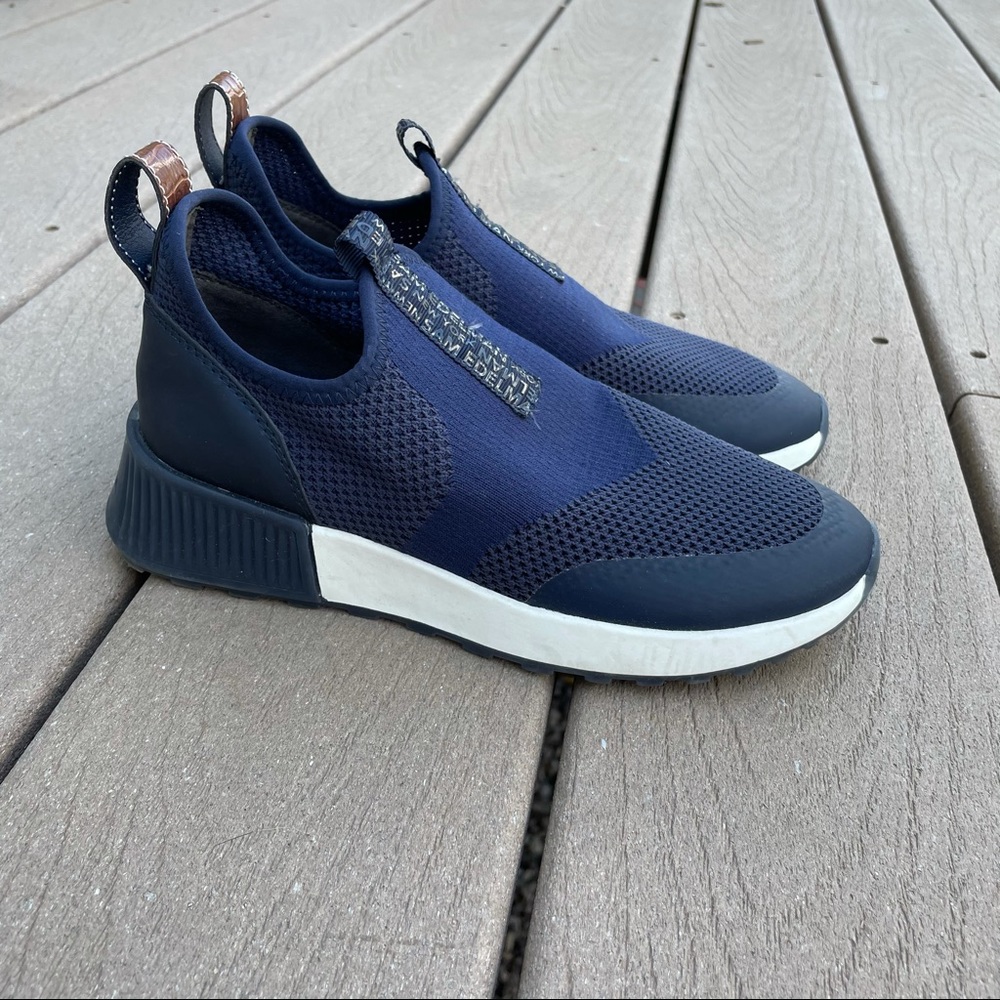 Sam Edelman Danie blue mesh sneakers size 6 - Picture 3 of 5
